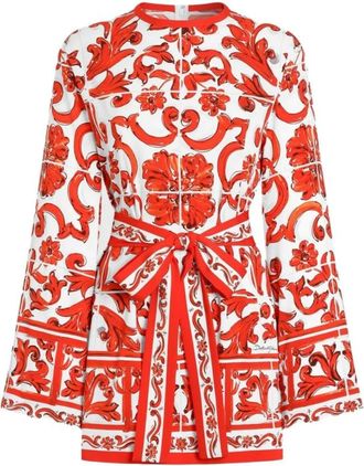 Dolce & Gabbana Overhemden, Dames, Veelkleurig, L, Dolce & Gabbana Shirts