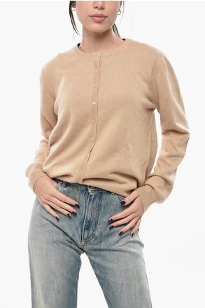 Malo Cardigan Girocollo in Puro Cashmere taglia 48