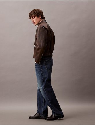 Calvin Klein Jeans Calvin Klein Mens Baggy Jeans - Blue - 30W x 30L