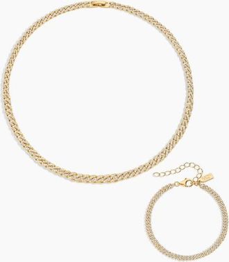 Electric Picks Billions Necklace and Bracelet - Set of 2 in Gold at Nordstrom