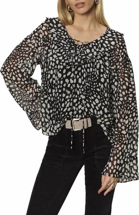Sanctuary Womens Secret Lover Blouse In Plume
