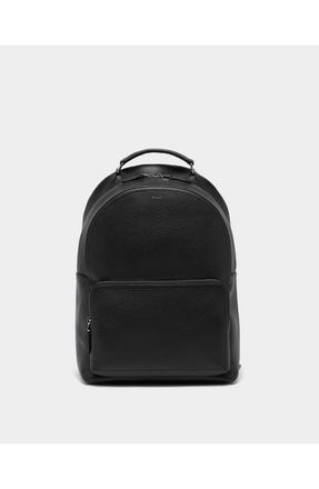 Bally Capitol Backpack in Grained Bovine Leather in Black at Nordstrom