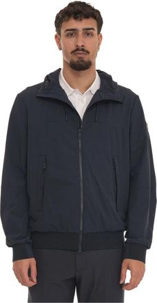Peuterey Uyapo Hooded Harrington Jacket - Heren - Zomerjassen - Blauw - XL - Jassen