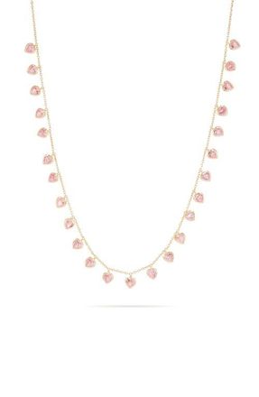 Dean Davidson Cherie Heart Charm Necklace in Pink at Nordstrom