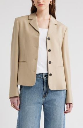 Nordstrom Slim Fit Blazer in Beige Humus at Nordstrom Rack, Size Xx-Small