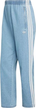 adidas Denim Firebird Pants Asia Sizing Light Blue KX1195