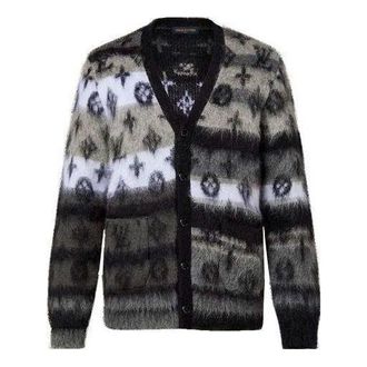 Louis Vuitton Monogram Mohair Cardigan Multi-Color 1AF342
