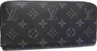 Louis Vuitton Pre-owned Wallets, male, Black, Size: ONE SIZE Pre-owned M11611 Long wallet (bi-fold)