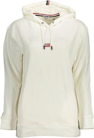 U.S.Polo Association U.s. Polo Assn., Dames, Sweatshirts & Hoodies, Beige, Maat: 2XL Katoen