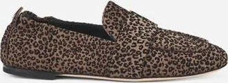 AGL Cristiana Leather Moccasin in Leo Print at Nordstrom, Size 41.5