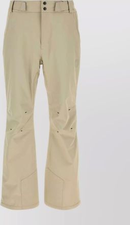 HUGO BOSS stretch nylon trousers featuring ventilation zippers