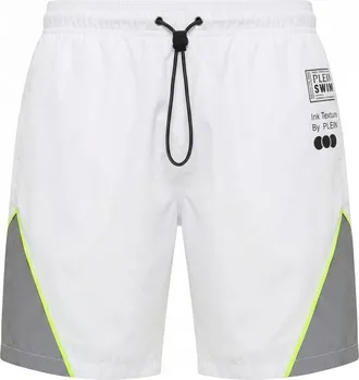 Plein Sport Fitness, Heren, Wit, S, Zwemshort Performance