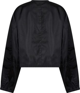 Prada Re-Nylon Recycled Polyamide Blouson Jacket - Black