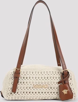Versace Crochet Shoulder Bag