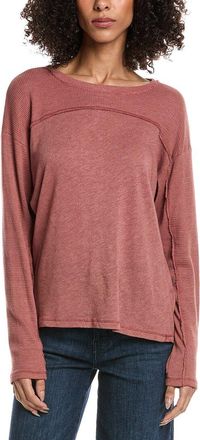 Project Social T Nena Seamed Textured Top