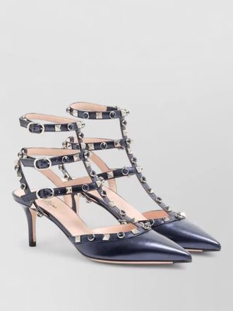 Valentino Garavani rockstud 65 cabochon nappa leather pumps