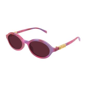 Gucci Gg2153S Zonnebril - unisex - Accessoires - Roze - Maat: ONE Size