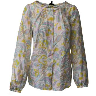 Escada Escada Sport Printed Top in Multicolor Silk