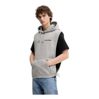 Bluemarble Bluemarble, Hoodies & sweatvesten, Heren, Grijs, M, Katoen, Hoodie