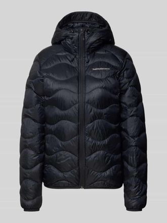 Peak Performance Steppjacke mit Kapuze in Black, Gr&ouml;&szlig;e M
