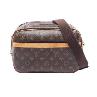 Louis Vuitton Pre-owned Cross Body Bags, female, Brown, Size: ONE SIZE Pre-owned Reporter PM Monogram Shoulder Bag