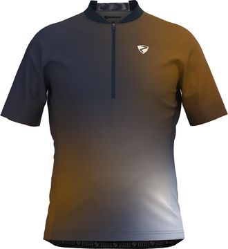 Ziener Radtrikot ZIENER NEMIC-Z, Herren, Gr. 46, blau (woodunkelhale navy), Obermaterial: 100% Polyester; Obermaterial 2: 90% Polyester, 10% Elasthan, Trikot