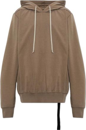 Rick Owens Oversized Hoodie - Heren - Hoodies - Bruin - L - Katoen - Hoodies & sweatvesten