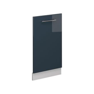 Vicco Panel Frontal Del Lavavajillas Fame-line, Azul Oscuro Alto Brillo, 45 Cm Sin Encimera Vicco