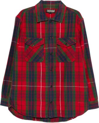 Baracuta Plaid Cotton Shirt