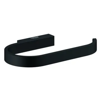 GROHE Portarrollos De Papel Higi&eacute;nico Selection 41220 Sin Tapa Phantom Black, 41220kf0