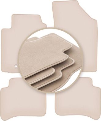 OEM Alfombrillas Premium Beige Para: Toyota Yaris I 5 Puertas 1999-2005