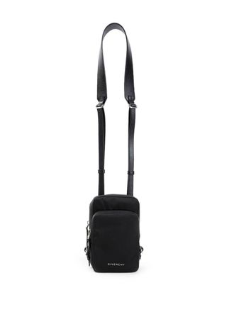 Givenchy Kleine Pandora nylon cameratas - Zwart