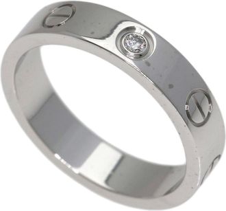 Cartier White Gold (18K) Band Ring (Pre-Owned)