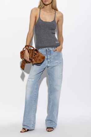 Dsquared2 Wool Top, Womens, Grey