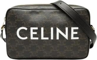 Celine Pre-owned Borsa a Tracolla in Tela - - Pre-owned - Donna - Marrone - ONE SIZE