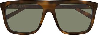 Saint Laurent Sunglasses Sl 904 004 Brown/Green Men