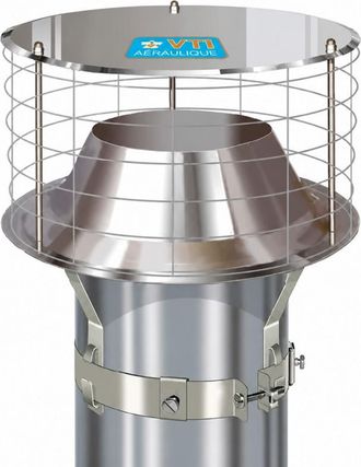 VTI Extractor Con Malla Antivol&aacute;til 250 A 300 Todo De Acero Inoxidable