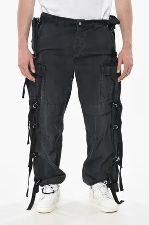 Magliano Pantaloni Cargo in Cotone a Quadri Rip Stop Magliano