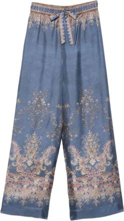 Zimmermann Valiant Track Pant - Dames - Broeken - Veelkleurig - Maat: L Zijde