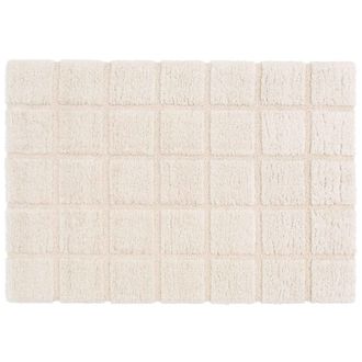 Oviala Alfombra de pelo largo crudo estilo shaggy 120 x 170 cm