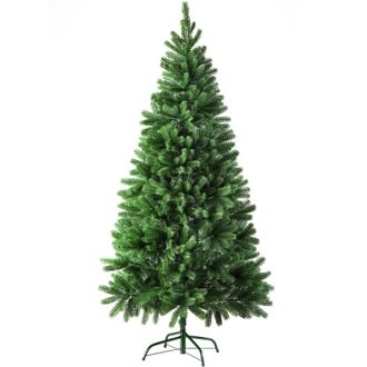 TecTake &Aacute;rbol de Navidad artificial con soporte met&aacute;lico, 180 cm, verde
