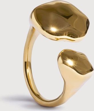 Monica Vinader Gold Odyssey Open Ring
