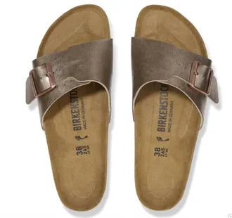 Birkenstock Womens Catalina Single Strap Sandals In Graceful Taupe