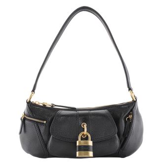 Chlo&eacute; The 99 Shoulder Bag In Grained Leather