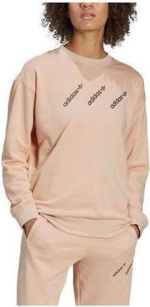 adidas (WMNS) adidas Originals Crew Sweatshirt Pink HM4867