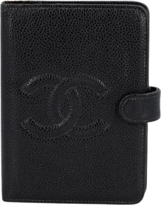 Chanel Pre-owned Diary - Dames - Vintage Accessoires - Zwart - ONE Size - Leer - Vintage
