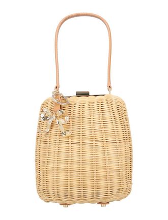 Self Portrait Rattan Bag