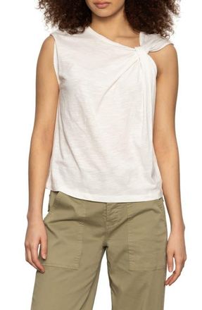 Sanctuary So Twisted Asymmetric Top in White at Nordstrom, Size X-Small