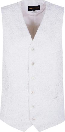 Comme Des Gar&ccedil;ons Vests - Dames - Gillet - Wit - L - Kostuums