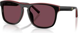Ferrari Fz 6020U Zonnebril - Heren - Zonnebrillen - Zwart - 57 MM - Accessoires